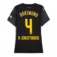 Borussia Dortmund Nico Schlotterbeck #4 Vonkajší Ženy futbalový dres 2024-25 Krátky Rukáv